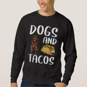 Moletom Cães E Tacos Newfoundland Comida Mexicana