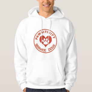 Moletom Cães Hoodie Sweatshirt do Serviço de Pawsitivida