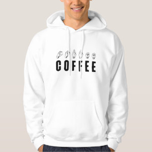 Moletom Café ASL - Sinal Linguagem Americana