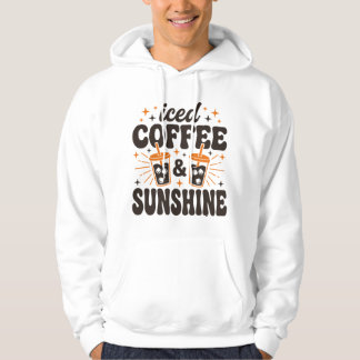Moletom café com gelo sol verão vibes