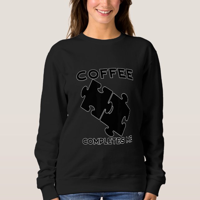 Moletom Café Completa-Me Acampando Cafeine Fans P (Frente)