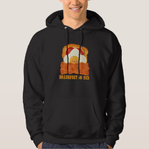 Moletom Café Da Manhã Engraçado Em Motif De Cama Com Bacon