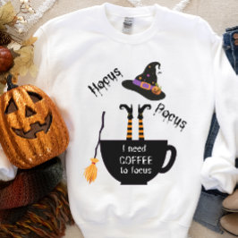 Moletom Café de Pocus do Hocus para focar a camisola do Ha