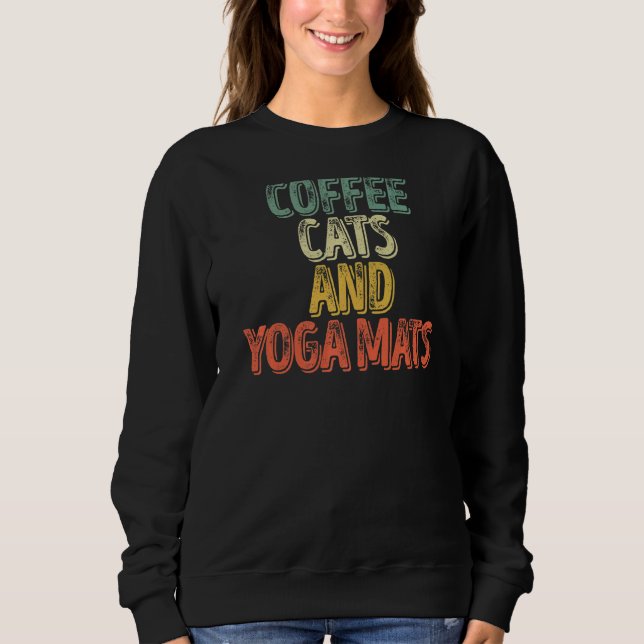 Moletom Café De Trabalho E Matas De Yoga (Frente)