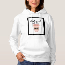 Moletom Café Design Hoddie para Mulheres
