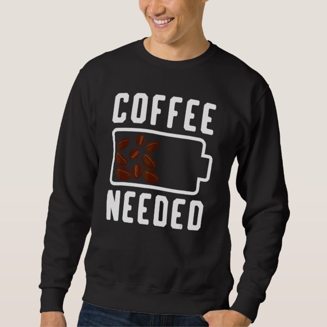 Moletom Café  Dito Beber Café Expresso Roupas De Café (Frente)