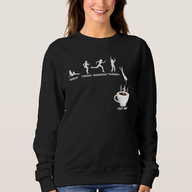 Moletom Café Drenado de Café Espresso Drinker (Frente)