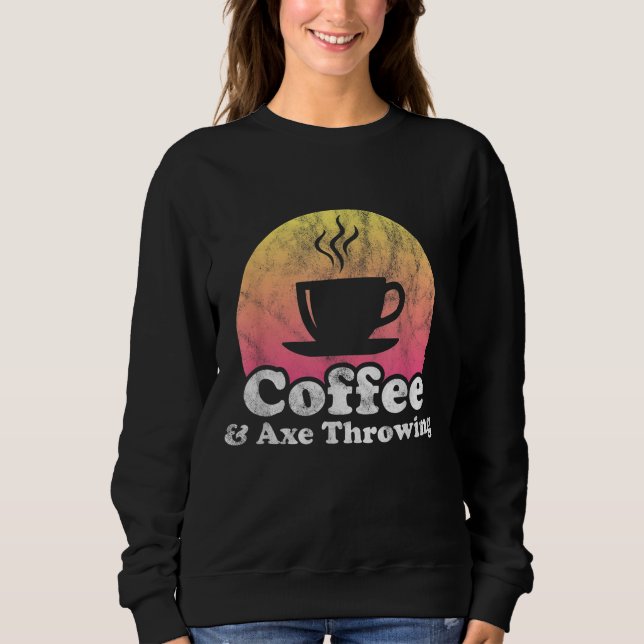 Moletom Café e Ax Thwing (Frente)