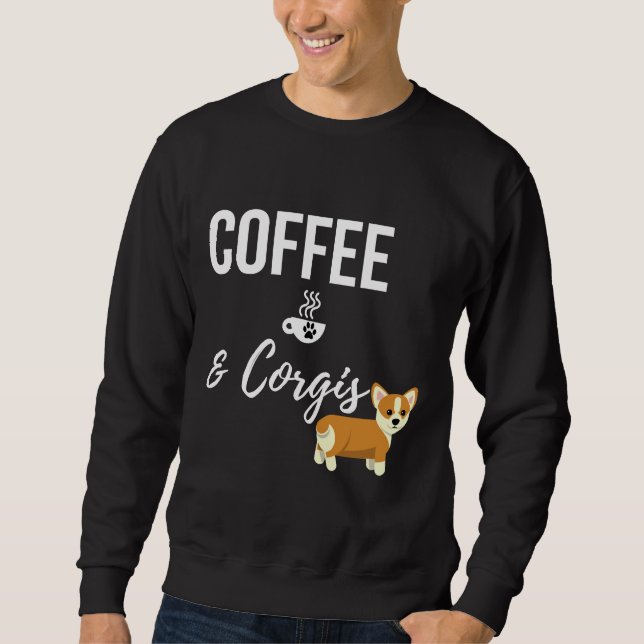 Moletom Café E Corgi (Frente)