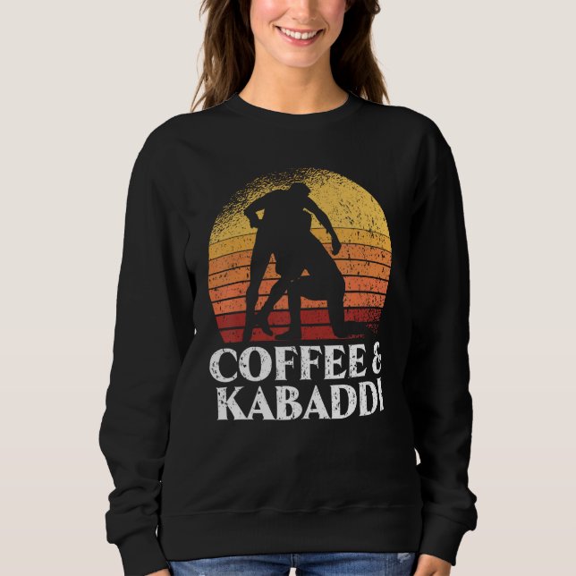 Moletom Café E Kabadi Indian Game Team - Raider C (Frente)