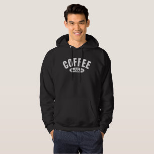 Moletom café é minha terapia cafeína tipografia engraçada