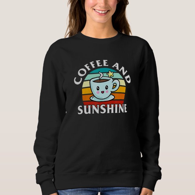 Moletom Café E Sunshine - Cafeína E Sun 1 (Frente)