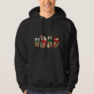 Moletom Café Engraçado Café Lover Cute Snowman Latte Xm