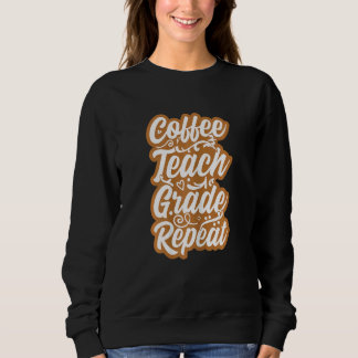Moletom Café Feminino Ensina Série Repete Vida Escolar Pro