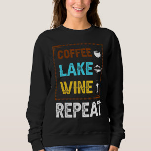 Moletom Café Lago Wine Repete Lago Lifes Caffein Alcoho