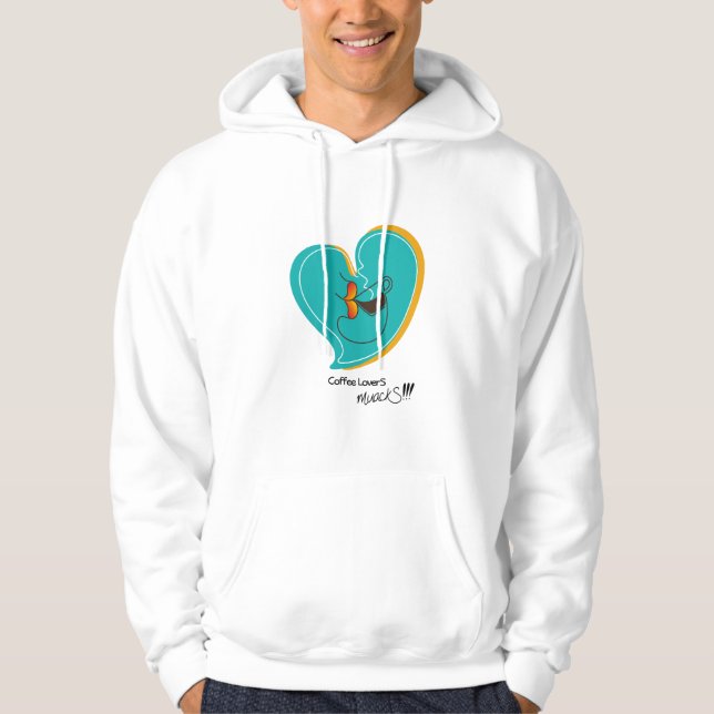 Moletom Café LoverS muackS-Espresso Hoodie (Frente)