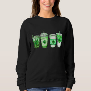 Moletom Café Lucky Latte Green Rua.