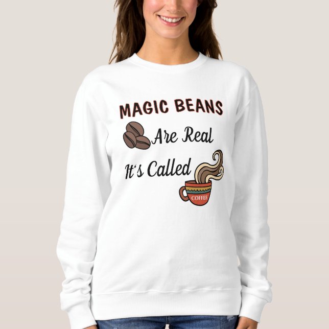 Moletom Café Magic Beans (Frente)
