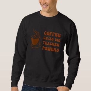 Moletom Café Me Dá Poderes de Professor,frase engraçada ca