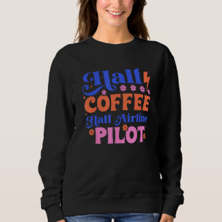 MOLETOM CAFÉ MEIO-FEIRA-FEIRA-FEIRA, MEIO PILOTO AÉREO