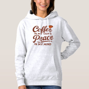 MOLETOM CAFÉ NAS MINHAS VEIAS PAZ NA MINHA MENTE