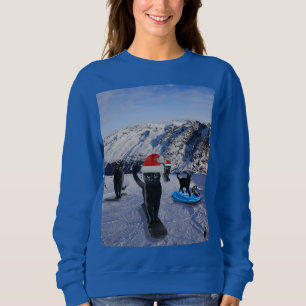 Moletom Café Negro Snowboard No Natal