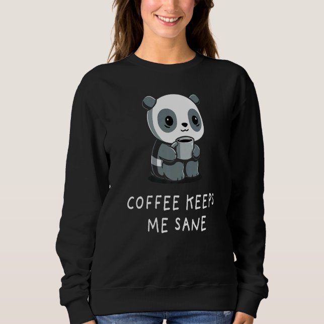 Moletom Café Panda Cotação Panda Legal Café (Frente)