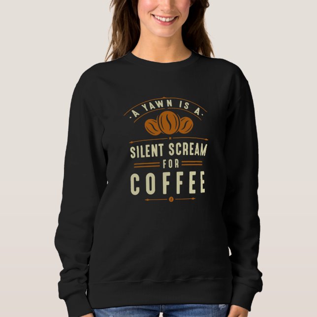 Moletom Café Yawn (Frente)