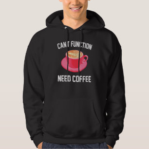 Moletom Cafeína - Função De Cant Precisa De Café - Espress