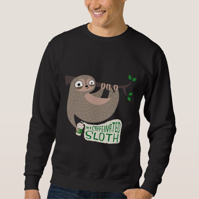Moletom Cafeinado Sloth 3630 (Frente)