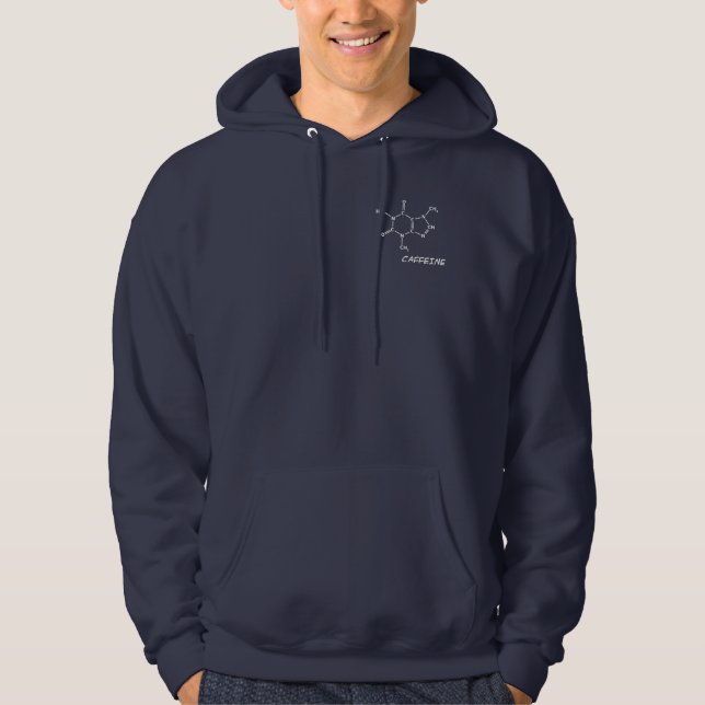 Moletom Caffeine Molecule (Frente)