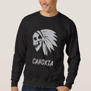 Moletom Cahokia Nativo Americano Indio Nascido Liberdade M