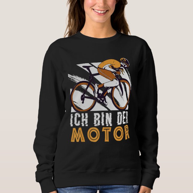 Moletom Caixa Ich Der Motor Cycling Rider Mtb Fixie Roa (Frente)