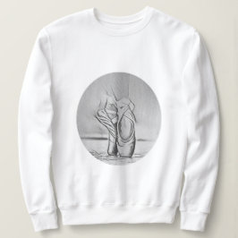 Moletom Calçados Balés Cinzas Simples Ballerina