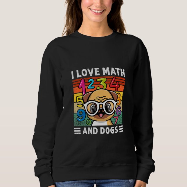 Moletom calculadora de aprendizado de números fantasia mat (Frente)
