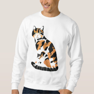 Moletom Calico gato sentado