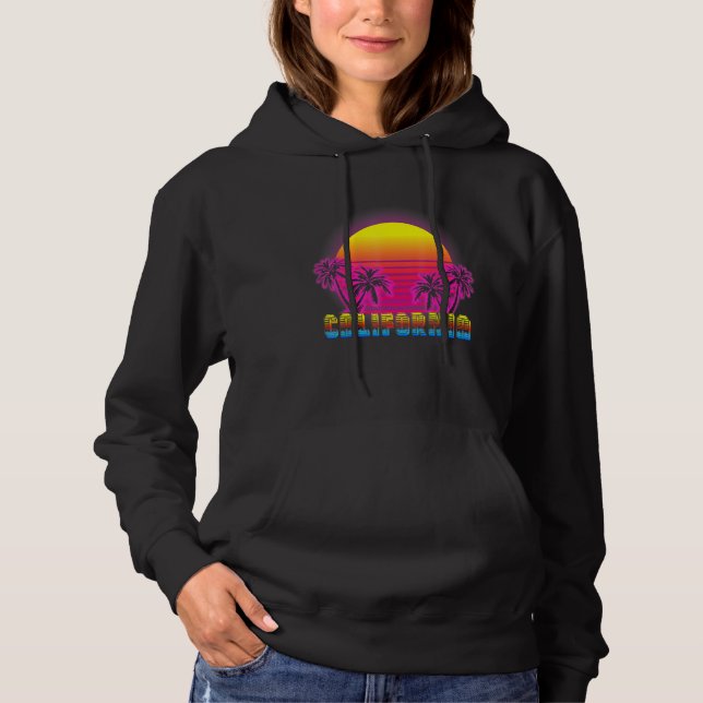 Moletom California Beach Life Eletro Sunset Love Ca (Frente)