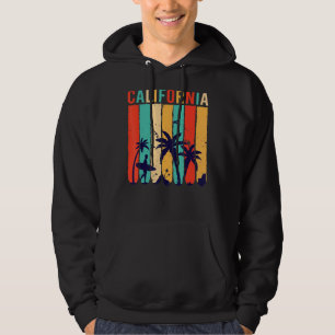 Moletom California Beach Surfer Retro Sunset Long