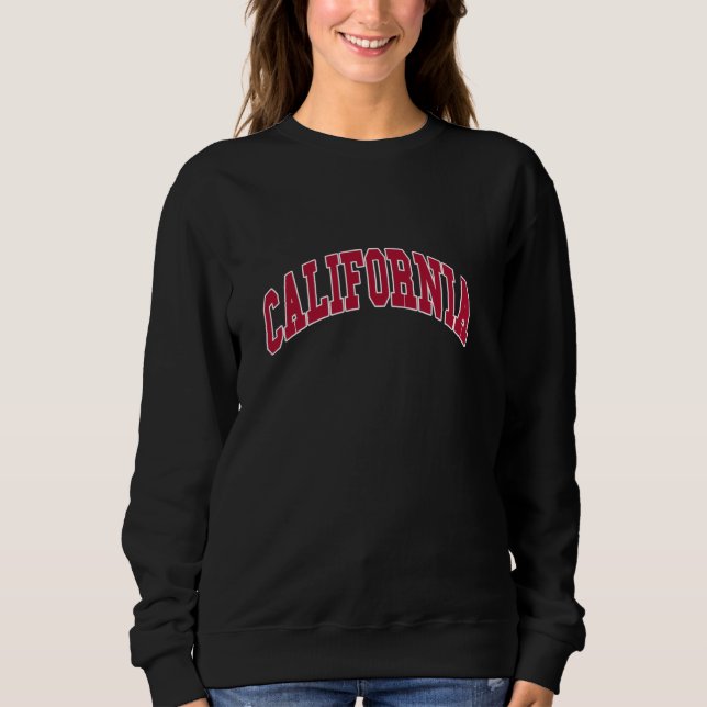 Moletom Califórnia - Design de retorno - Clássico (Frente)