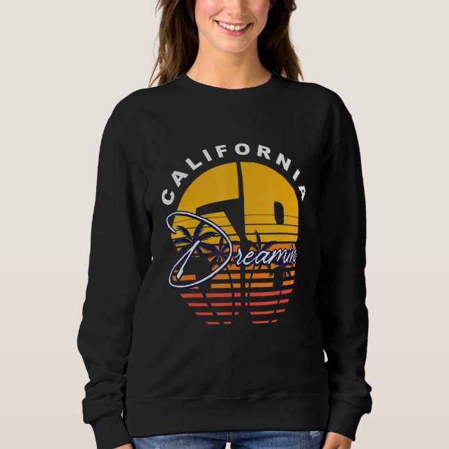 Moletom California Dreaming Sun USA State (Frente)