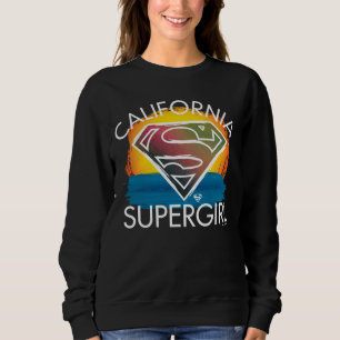 Moletom California Supergirl Sunset Graphic