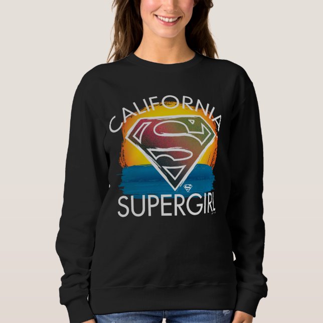 Moletom California Supergirl Sunset Graphic (Frente)