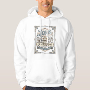 Moletom Caligrafia de Jesus Letra Sagrada Caligrafia de Je