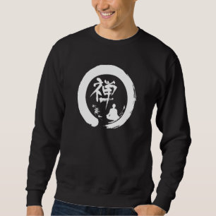 Moletom Caligrafia Zen e pintura budista