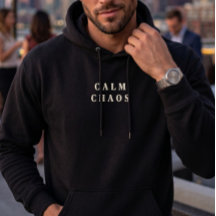 Calm Chaos - Camisola Paradox Preto