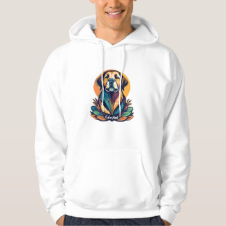 Moletom Calm Mind Dog Hoodie - Espírito Pacífico Presente 