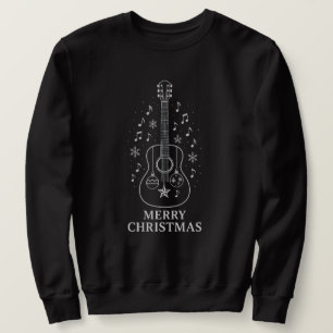 Moletom Calma Harmonia de Natal com Guitarra
