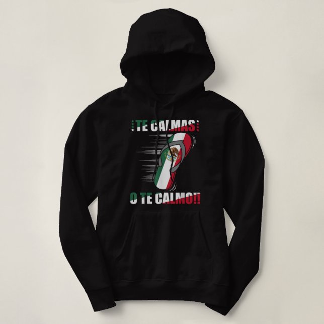 Moletom Calmas O Calmo Engraçado Espanhol Mo (Frente do Design)