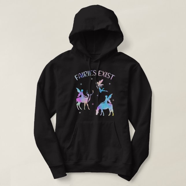 Moletom Camadas de Leite Dizendo Elf Fada Mágica Tale Wate (Frente do Design)