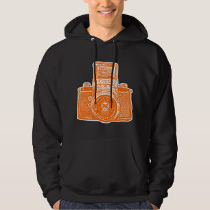 Moletom Câmara Giant East German - Laranja e branca